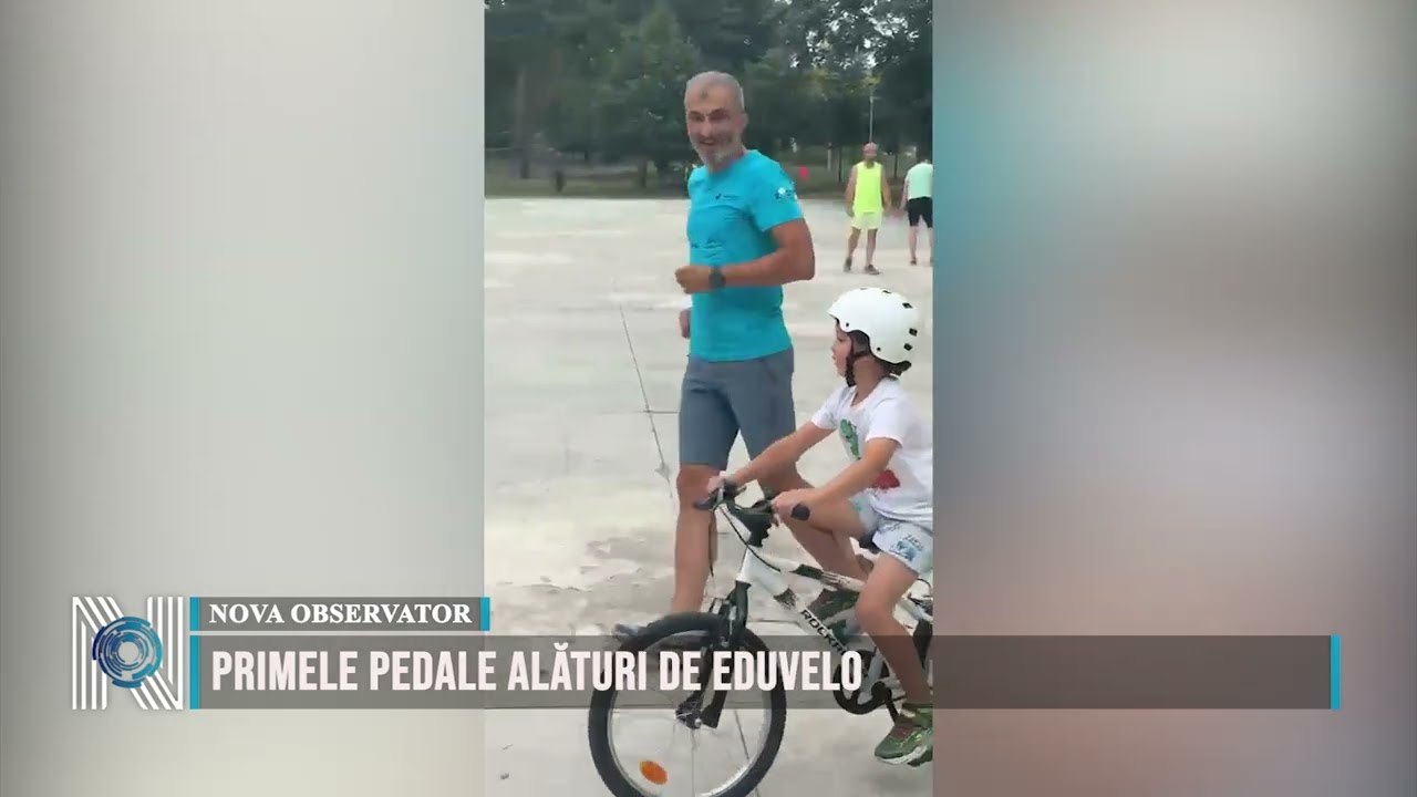 Primele pedale alături de EduVelo