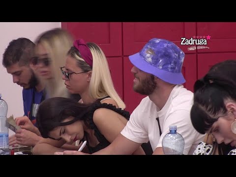 Zadruga 5 - Mina sasula Mensuru sve u lice, on pognuo glavu, pa se smeškao - 28.03.2022.