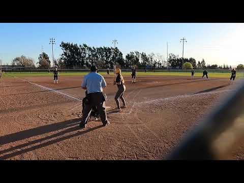 Emma Fales 2022 RHP Pitching Complete AB for a Strike Out