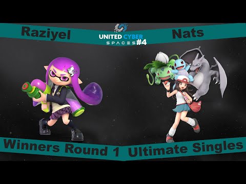 United Cyber Space Weekly #4 Winners Round 1 - Raziyel(Inkling) Vs Nats(Pokémon-Trainer)