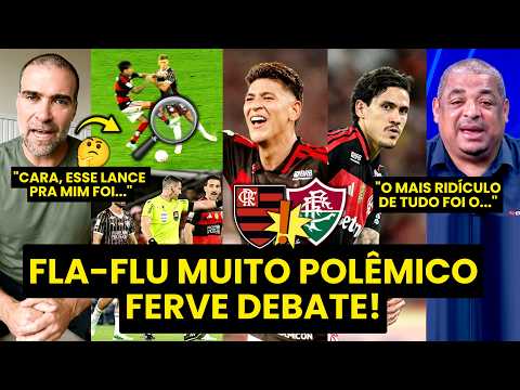 “VAMOS FALAR A VERDADE? O FLAMENGO contra o FLUMINENSE foi…” FLA-FLU POLÊMICO GERA DEBATE!