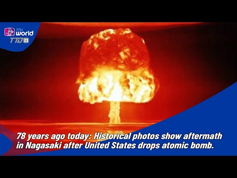 78 years ago today: Historical photos show aftermath in Nagasaki after U.S. drops atomic bomb.