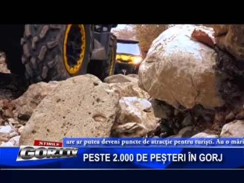 peste 2000 de pesteri in gorj
