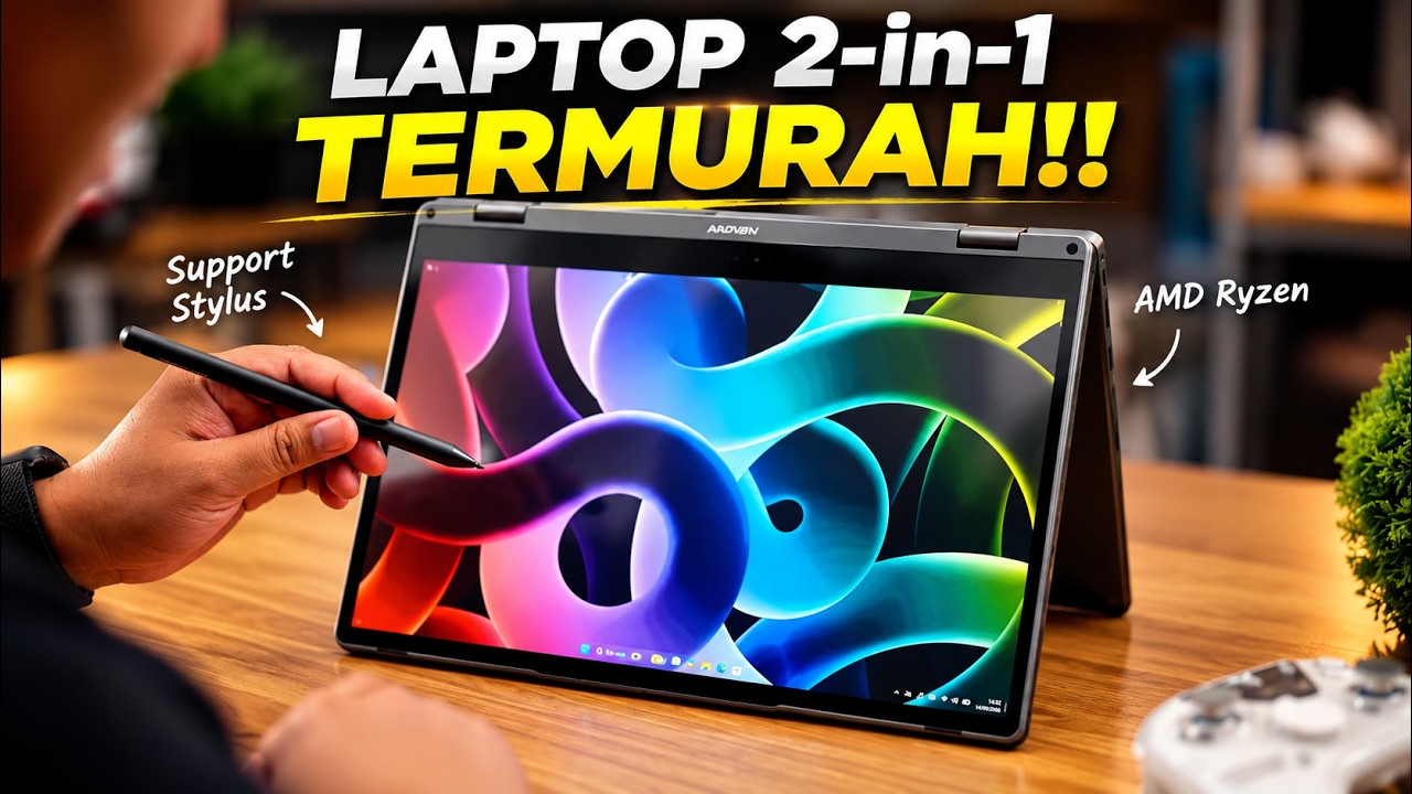 Masih Jadi LAPTOP 2-in-1 Harga Paling Masuk Akal‼️