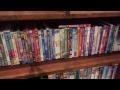 Overview Of My VHS DVD Video Game Collection