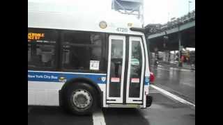 Bx9 New Flyer XD60 Xcelsior 4720 at 225th Street and Broadway
