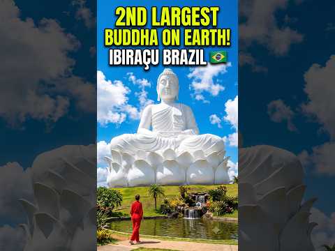 The 2nd Largest Buddha Statue on Earth! Ibiraçu Brazil