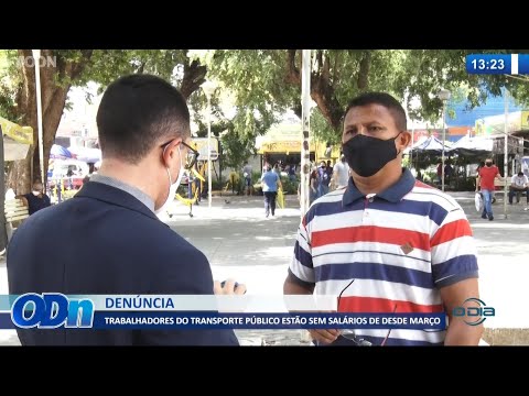 Trabalhadores do transporte puÌblico estaÌƒo sem salaÌrios desde março 17 09 2021
