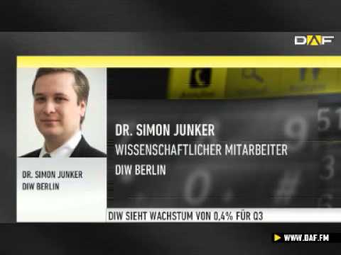 DIW: ein sehr kräftiges Plus verbreitet Optimismu