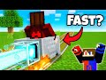 Escaping Hunters By Fastest Way to Travel in Minecraft