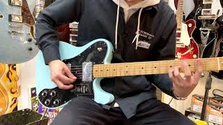 Video thumbnail for Fender MEXICO 〜VINTERA 70's Telecaster Deluxe〜 by Ochanomizu Kurosawagakki