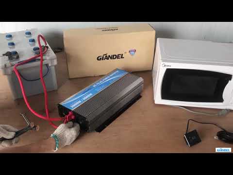 Inverter connection.How to connect the Giandel 3000W power inverter？