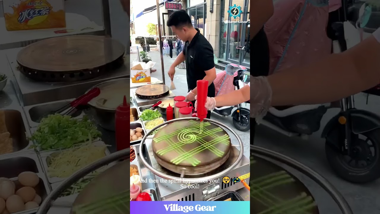 Forget Art Class, This Griddle is the Canvas! 🎨 These Food Artists are So Satisfying & Perfect!