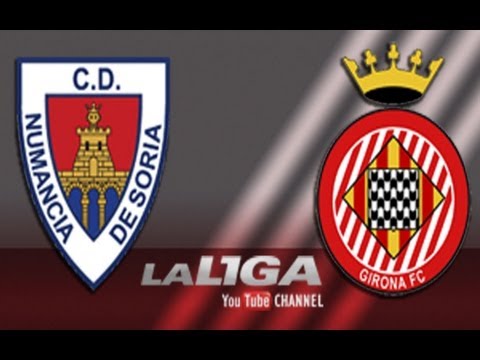 Gol de Jose (1-1) CD Numancia - Girona FC - HD
