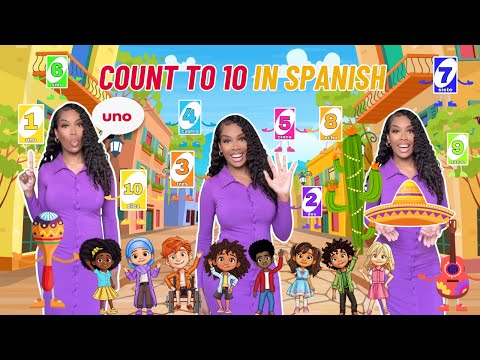 Count to 10 in Spanish | Learning with Ms Houston