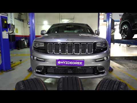 Jeep SRT in for pirelli Scorpion Zero Tires.