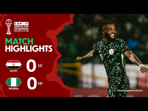 HIGHLIGHTS | Egypt 🆚 Nigeria | #TotalEnergiesAFCON2025 - Third-Place | ملخص مباراة مصر ونيجيريا