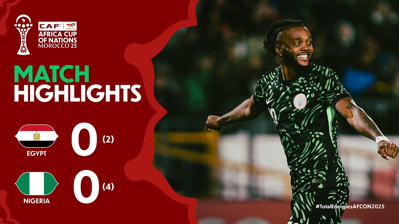 Egypt vs Nigeria Highlights