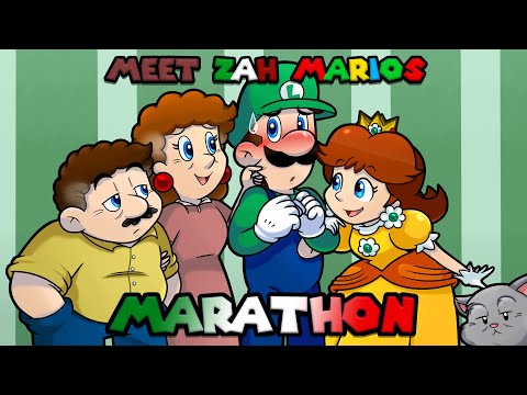 🍄Meet Zah Marios Marathon!🍿All Episodes!⭐️Nintendrawer Comic Dub Series