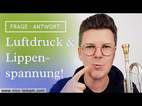 Ciśnienie powietrza i napięcie warg podczas gry na trąbce | na co musisz zwrócić uwagę 🎺