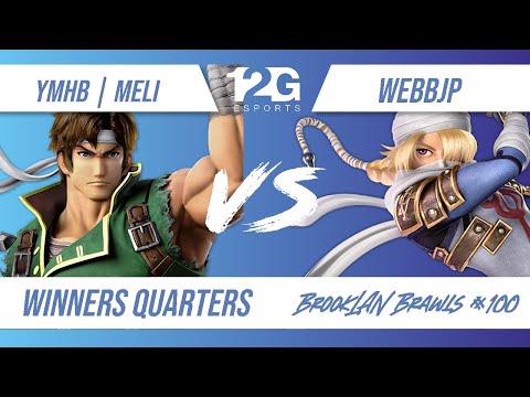 BrookLAN Brawls 100 - YMHB | Meli (Richter) v. WebbJP (Sheik) - Winners Quarters