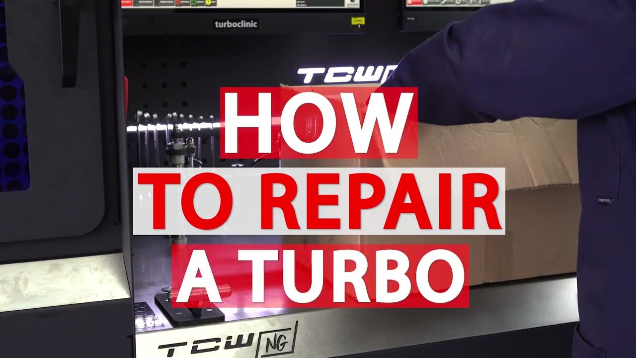 How to repair a turbo in minutes with TurboClinic