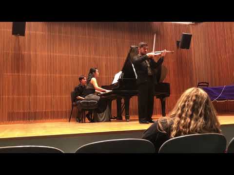 Jason Arevalo Oberlin Junior Recital Brahms Scherzo