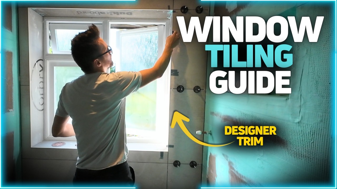 Master Tiling Around Windows With Reversed Tile Trim tutorial thumbnail