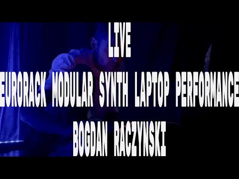 Bogdan Raczynski live electronic modular field recording dance drone music performance in Poland