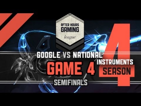 AHGL SC2 Playoff Semifinals - Google vs. National Instruments - G4