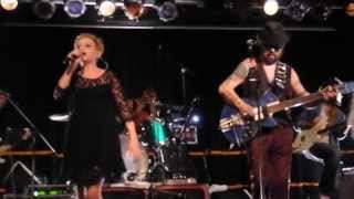 Dave Stewart feat. Kaya Stewart: Missionary Man with Saint Lu, Köln, 28.09.2013