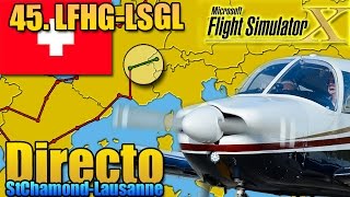 preview picture of video '[FSX](45)VFREuropa - LFHG-LSGL - EN DIRECTO'