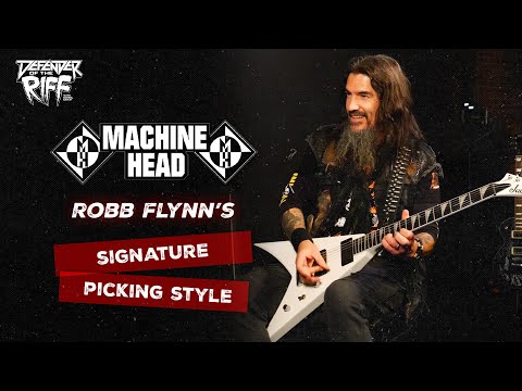 ROBB FLYNN's Signature Picking Style - Defender of the Riff