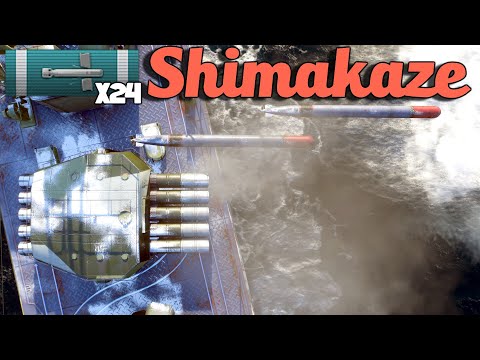 Shimakaze behind enemy Lines...World of Warships