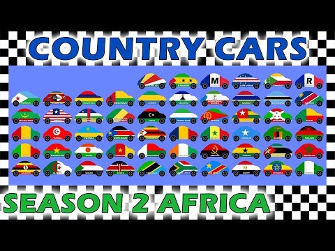 Country Cars Race Season 2 - Africa Part 4 - Who Will Win?