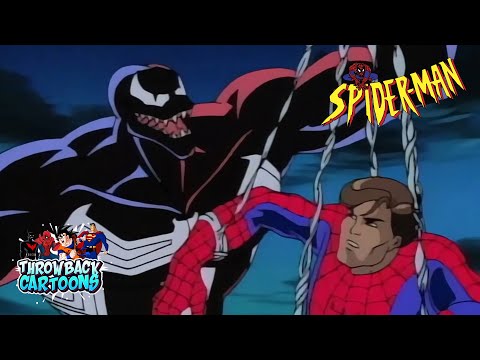 Venom Unmasks Spider-Man | Spider-Man: The Animated Series (HD)