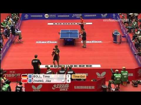2012 WTTTC ZHANG Jike - BOLL Timo