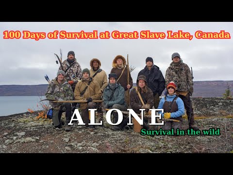 100 days of survival at Great Slave Lake, Canada | Survival Challenge