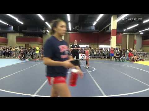 90 Lbs Quarterfinal - Bella Yamamoto, Grapplers HI Vs Peggy Susan Dean, Chicks Wrestling 2e2f