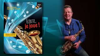 $TITLE|default:Écoute, je joue ! Saxophone. Volume 2 (CD offert) Visuel 1