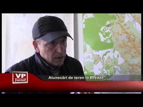 Alunecări de teren la Breaza