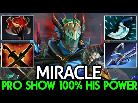 MIRACLE [Sven] When Pro Show 100% His Power Destroy Pub Dota 2