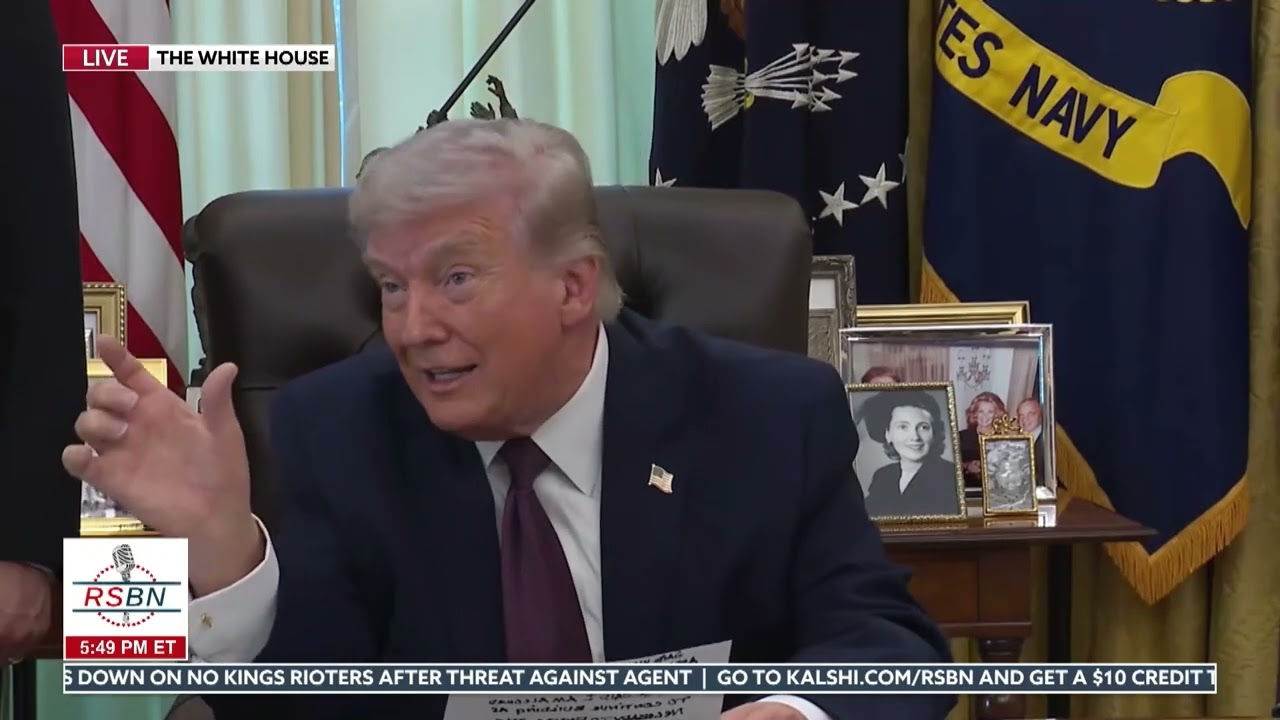 WATCH: President Trump Details White House Ballroom Addition and Its Funding - 03/31/26