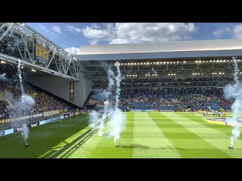 Vitesse - Feyenoord (2-5) opkomst spelers
