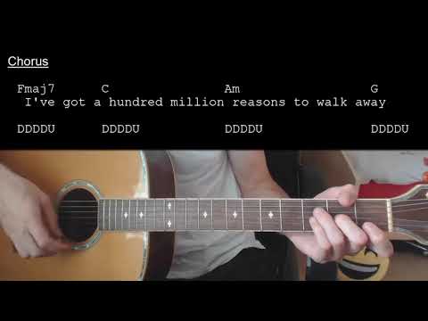 Lady Gaga – Million Reasons EASY Guitar Tutorial With Chords / Lyrics