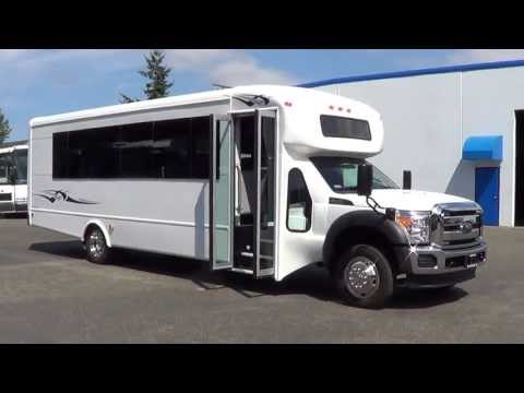 Northwest Bus Sales - NEW 2013 Ford F550 Starcraft 29 Passenger Diesel Shuttle For Sale - S70536
