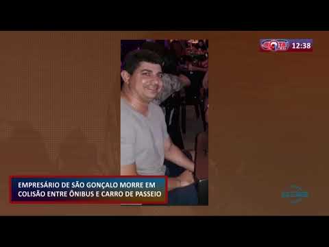 ROTA DO DIA (21.10) EmpresaÌrio morre em colisaÌƒo entre oÌ‚nibus e carro de passeio