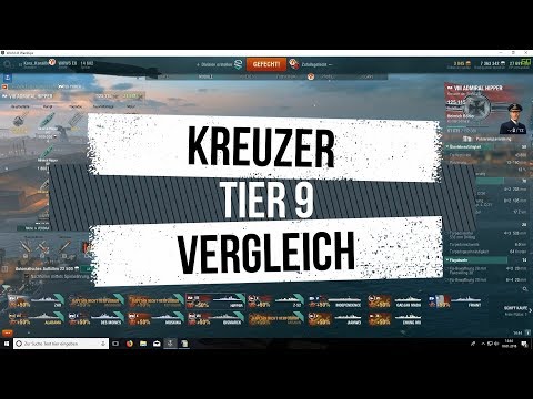 World of Warships | Anfänger Guide | Tier 9 Kreuzer im Vergleich