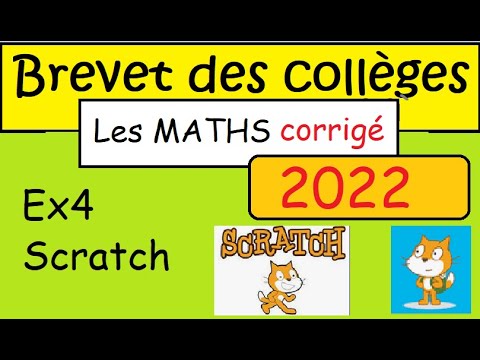 DNB- Brevet des collèges 2022- Corrigé Maths ex4 scratch