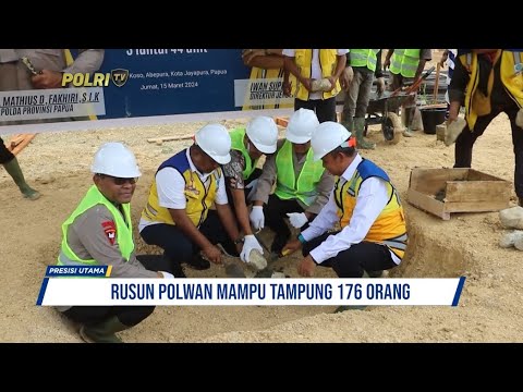 PUPR BANGUN RUSUN 3 LANTAI UNTUK POLWAN DI POLDA PAPUA
